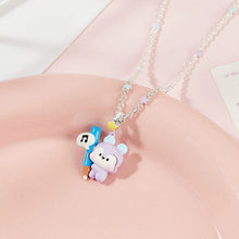 BT21 x SANFU Official 925 Silver Pin Necklace Lucky Day Ver
