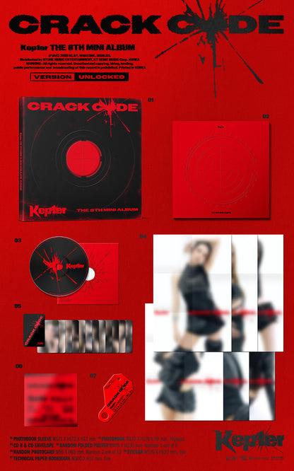 KEP1ER - CRACK CODE 8th Mini Album