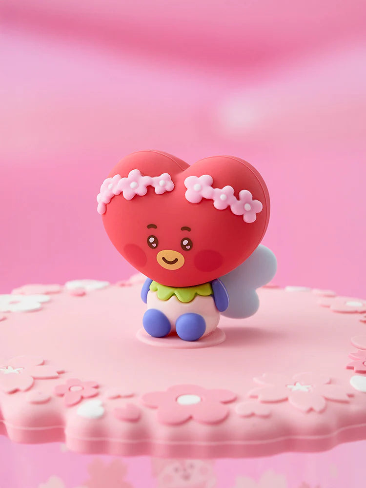 BT21 Baby Official SPRING FAIRY Glass Cup & Lid 340ml