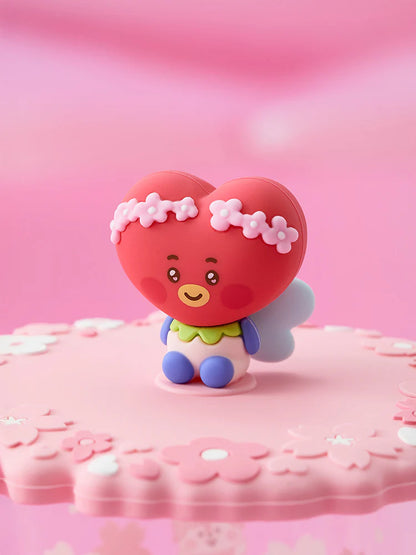 BT21 Baby Official SPRING FAIRY Glass Cup & Lid 340ml