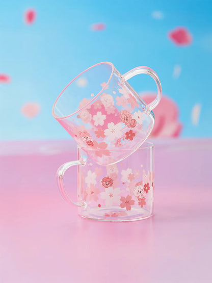 BT21 Baby Official SPRING FAIRY Glass Cup & Lid 340ml