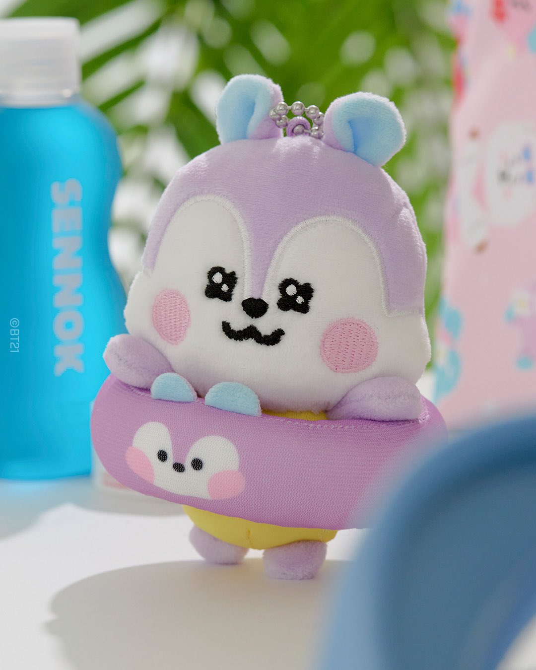 BT21 Official Plush Keyring Splash Edition