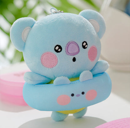 BT21 Official Plush Keyring Splash Edition