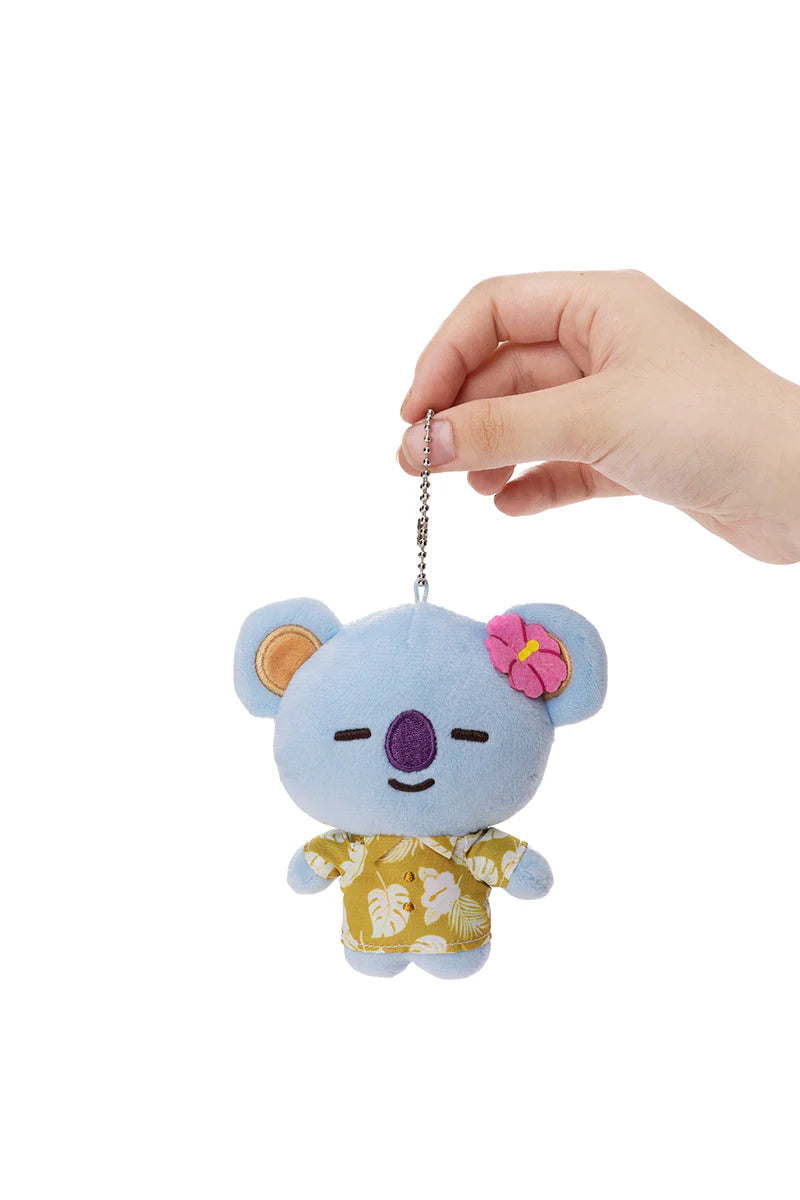 BT21 JAPAN Official SUMMER Plush Keyring