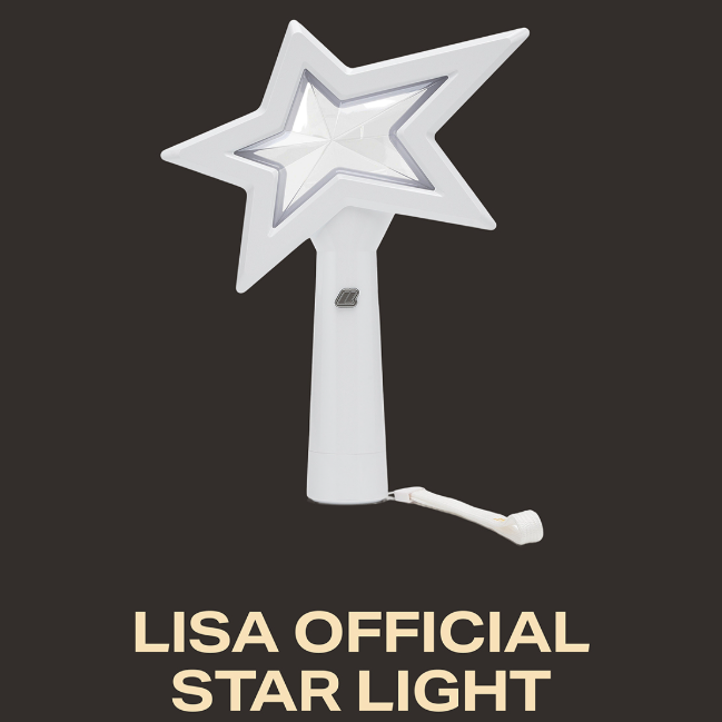 LISA, BLACKPINK - B'LACKPINK LISA Official Light Stick