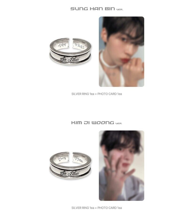 ZEROBASEONE ZB1 - BLUE PARADISE POP-UP Store Official RING (925
