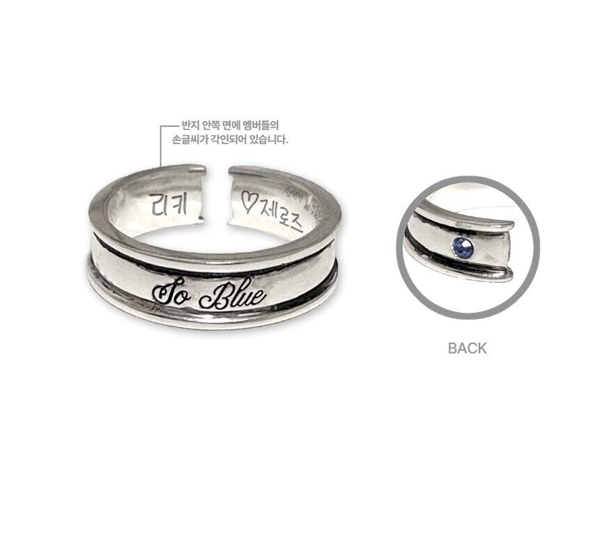 ZEROBASEONE ZB1 - BLUE PARADISE POP-UP Store Official RING (925
