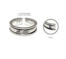 ZEROBASEONE ZB1 - BLUE PARADISE POP-UP Store Official RING (925 Silver)