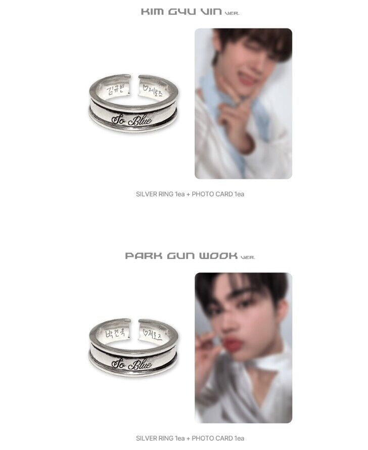 ZEROBASEONE ZB1 - BLUE PARADISE POP-UP Store Official RING (925