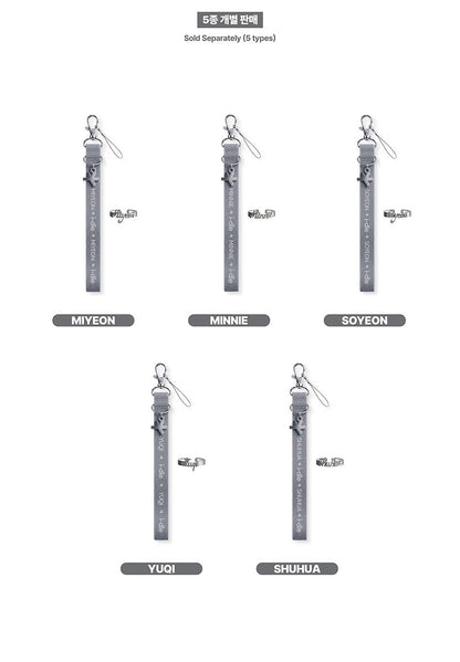 i-dle OFFICIAL STRAP & DECO RING