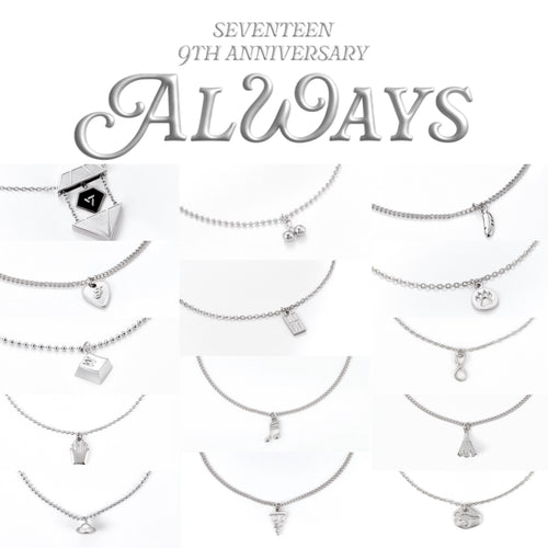 SEVENTEEN 9th Anniversary ALWAYS Official Necklace