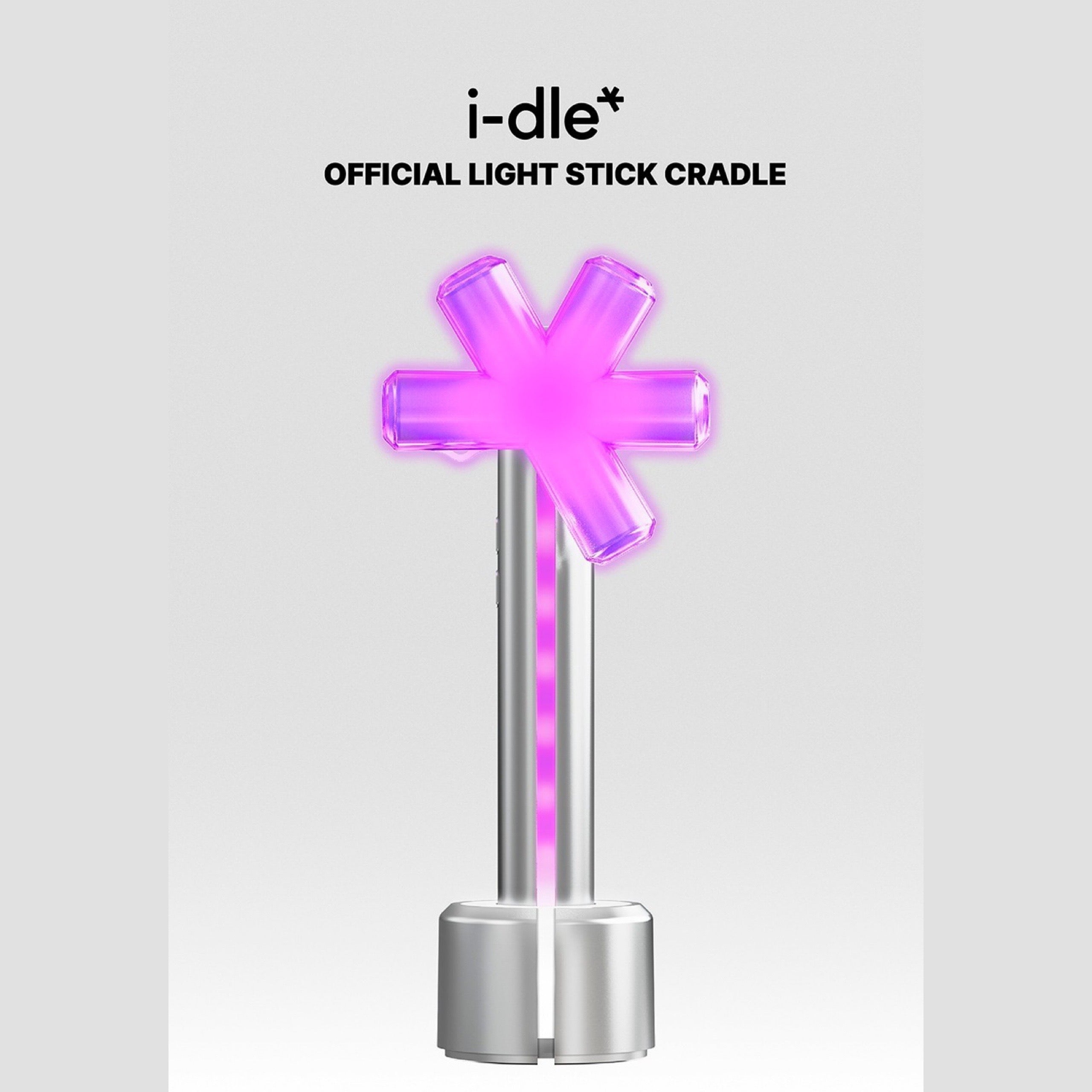 i-dle OFFICIAL LIGHT STICK CRADLE VER.3 (Light Stick NOT Included
