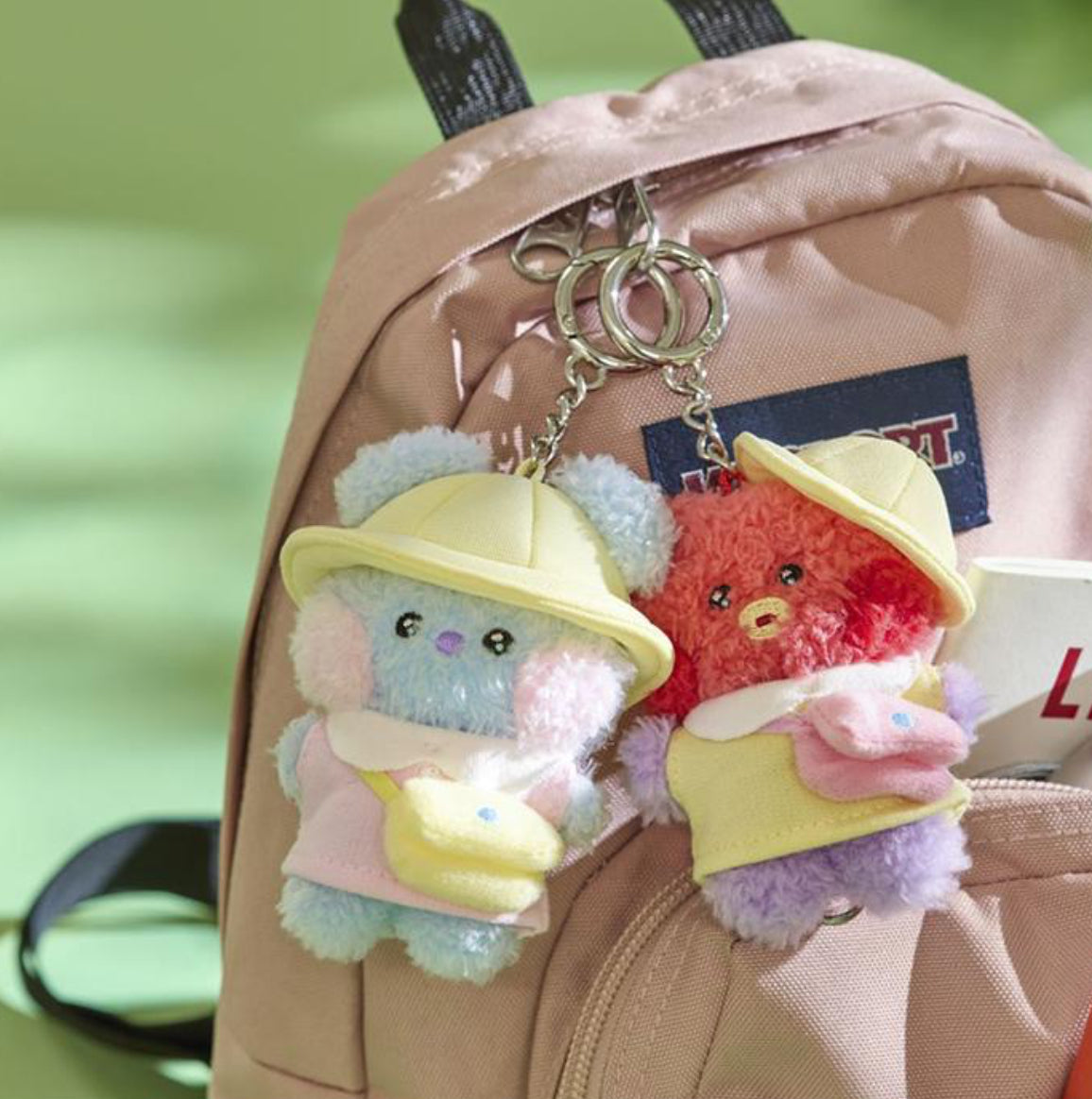BT21 mini minini Official Picnic Mate Plush Keyring