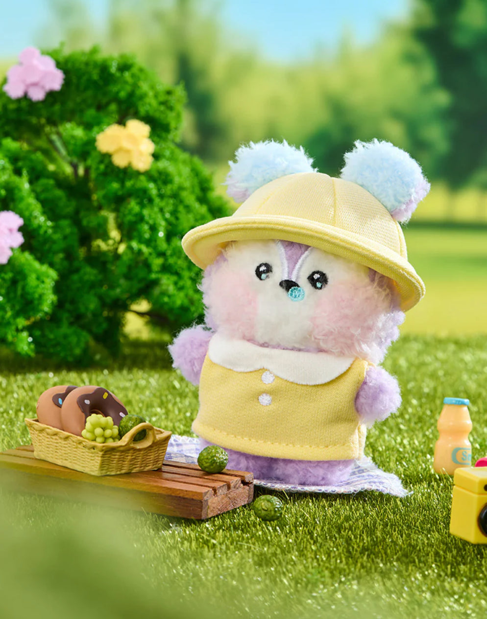 BT21 mini minini Official Picnic Mate Plush Doll
