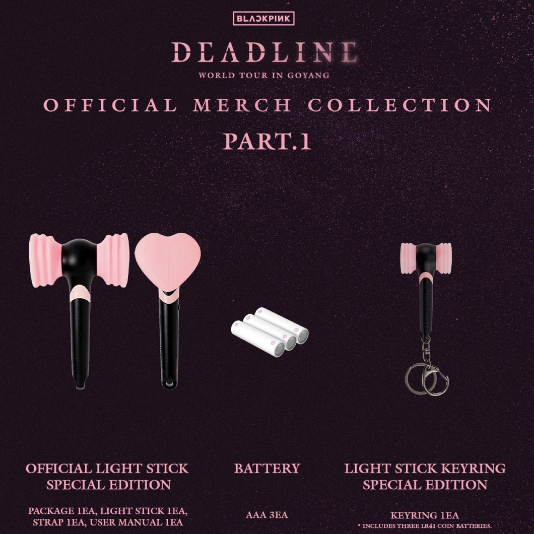 BLACKPINK DEADLINE WORLD TOUR IN GOYANG Official MD Part.1
