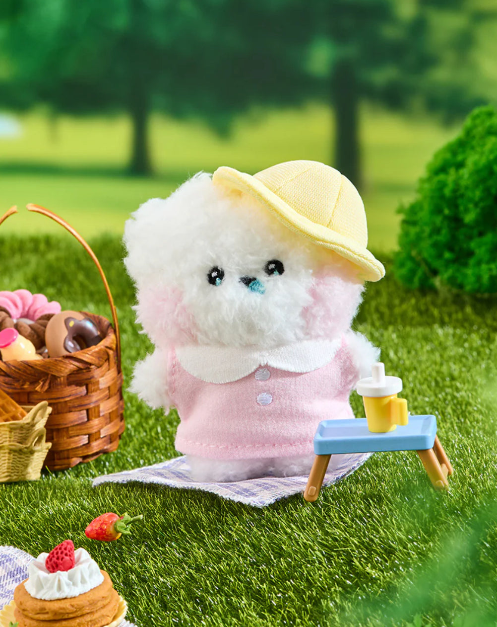BT21 mini minini Official Picnic Mate Plush Doll