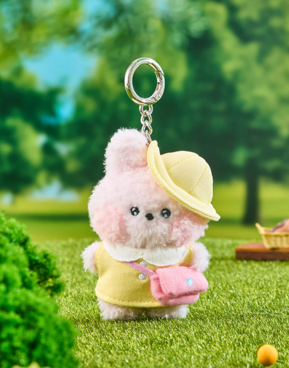 BT21 mini minini Official Picnic Mate Plush Keyring