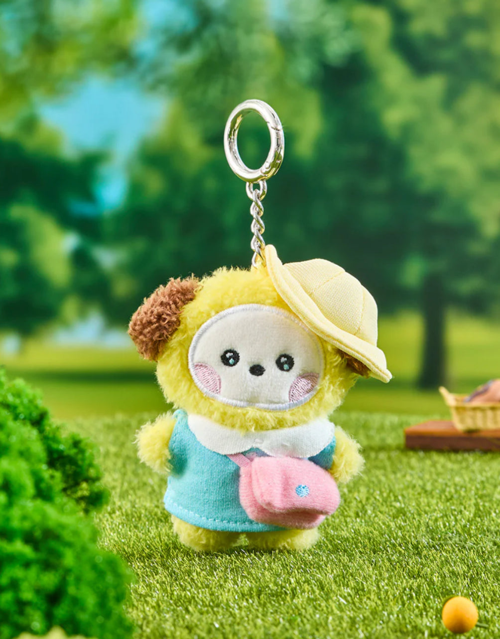 BT21 mini minini Official Picnic Mate Plush Keyring