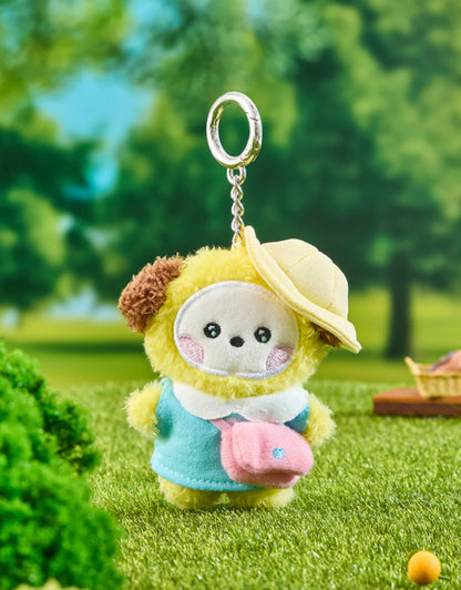 BT21 mini minini Official Picnic Mate Plush Keyring