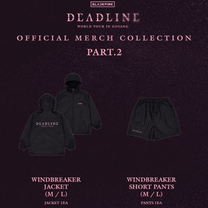 BLACKPINK DEADLINE WORLD TOUR IN GOYANG Official MD Part.2