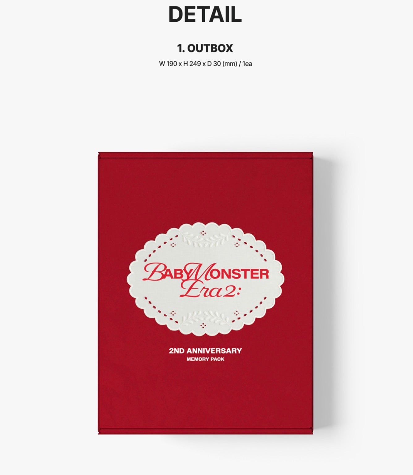BABYMONSTER ERA II 2nd Anniversary MEMORY PACK – K-STAR