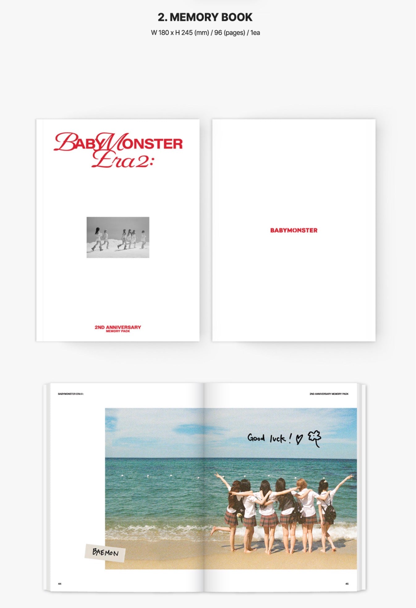 BABYMONSTER ERA II 2nd Anniversary MEMORY PACK