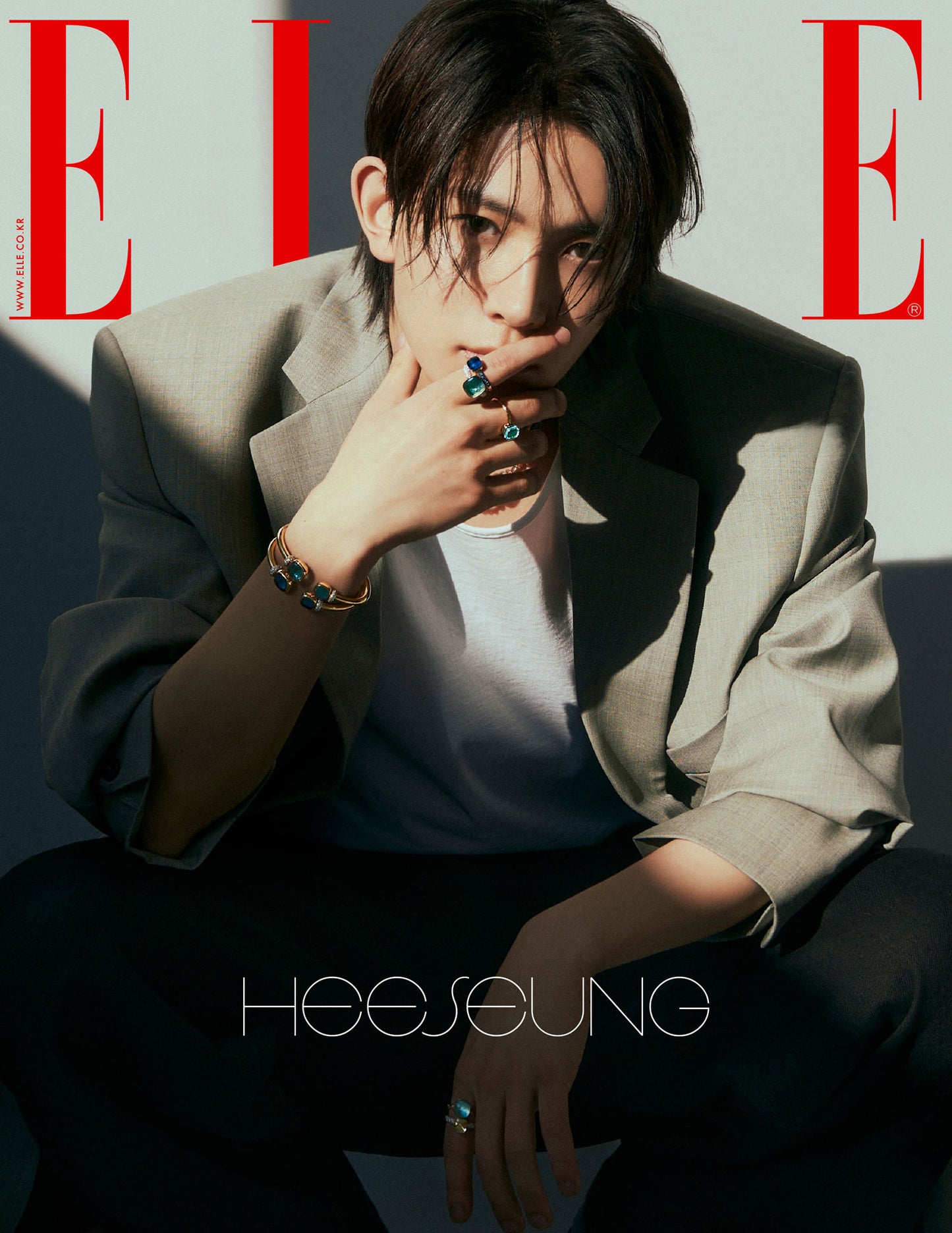 ELLE Korea Magazine ENHYPEN April 2025