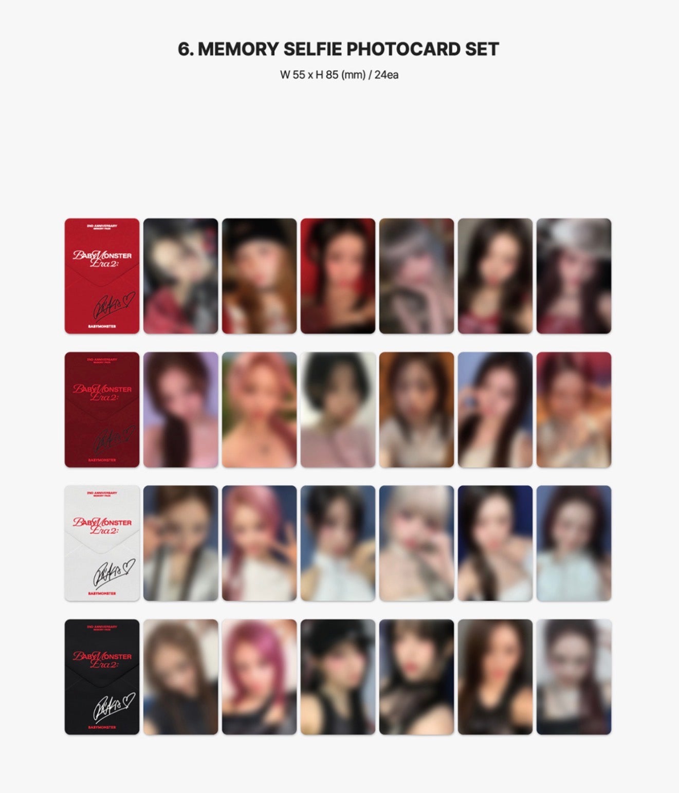 BABYMONSTER ERA II 2nd Anniversary MEMORY PACK