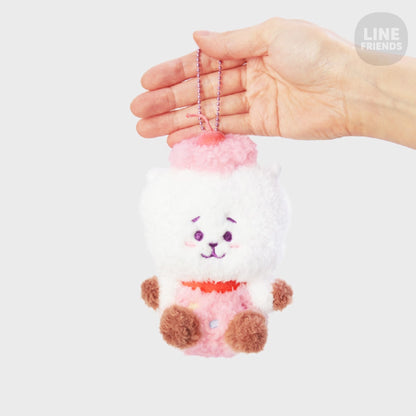 BT21 Official On The Cloud Doll Keyring