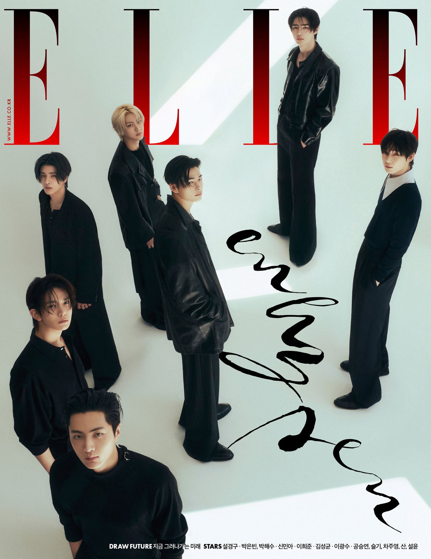 ELLE Korea Magazine ENHYPEN April 2025