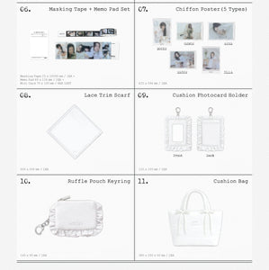 MEOVV 日本ポップアップ　購入特典　10枚 MEOVV The 1st Season's Greetings MEOVV Pop-Up Official MD – K-STAR