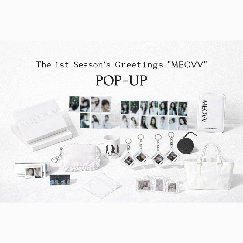 MEOVV 日本ポップアップ　購入特典　8枚 MEOVV The 1st Season's Greetings MEOVV Pop-Up Official MD – K-STAR