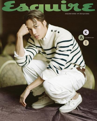 Esquire Korea Magazine - EXO KAI April 2025