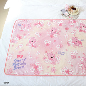 BT21 minini Official Cherry Blossom Blanket