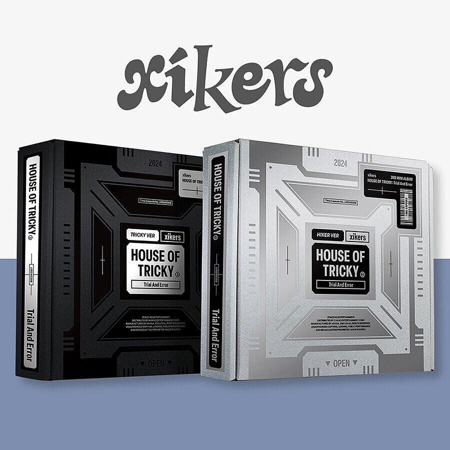 XIKERS - House Of Tricky : Trial and Error 3rd Mini Album