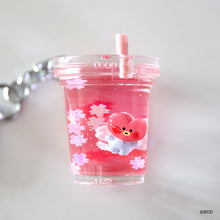 BT21 minini Official Cherry Blossom Water Keyring