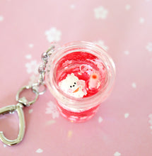 BT21 minini Official Cherry Blossom Water Keyring