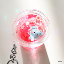 BT21 minini Official Cherry Blossom Water Keyring