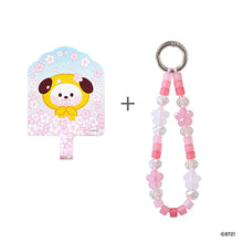 BT21 minini Official Cherry Blossom Phone Tag Holder