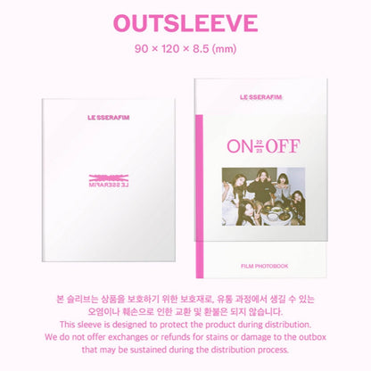 LE SSERAFIM - ON-OFF & 22-23 Film Photobook