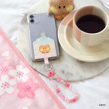 BT21 minini Official Cherry Blossom Phone Tag Holder