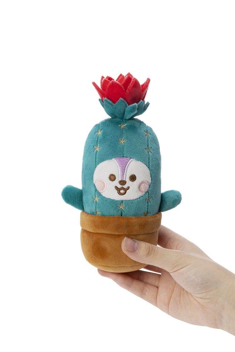 BT21 Little Friends JAPAN Official Baby Cactus Plush Doll 20cm