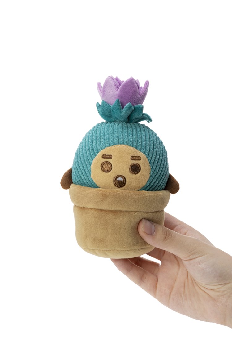BT21 Little Friends JAPAN Official Baby Cactus Plush Doll 20cm