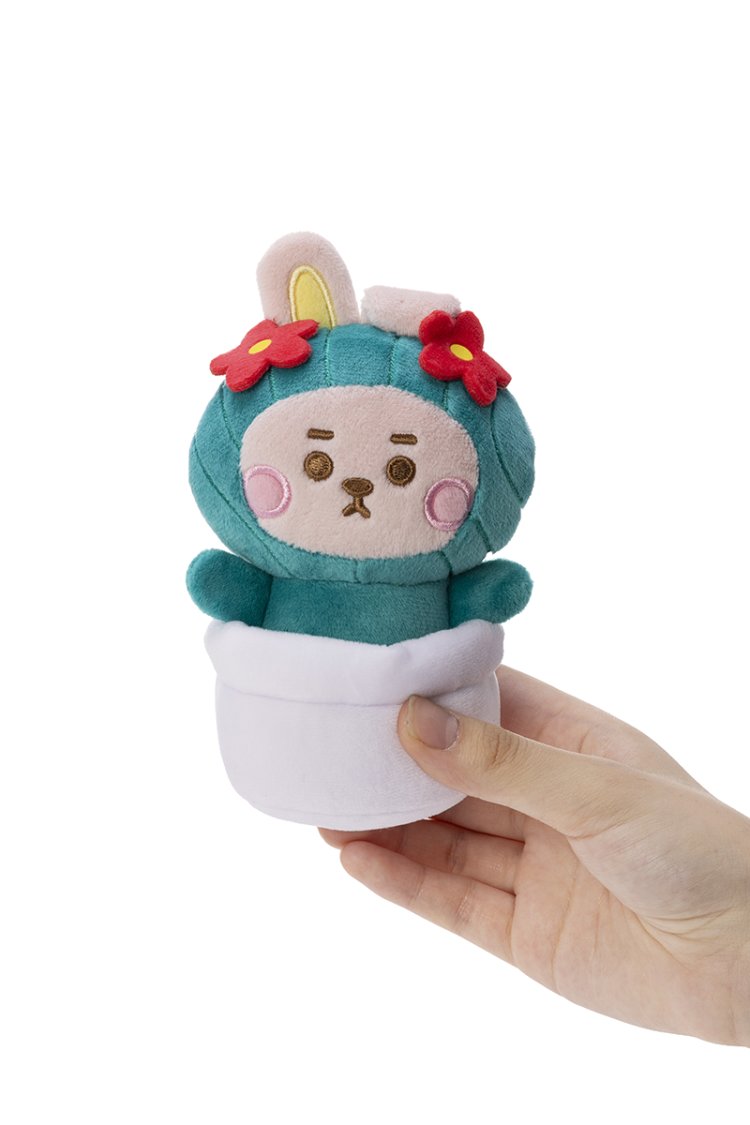 BT21 Little Friends JAPAN Official Baby Cactus Plush Doll 20cm