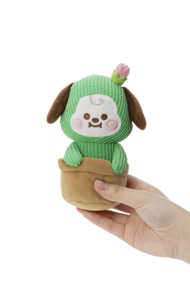 BT21 Little Friends JAPAN Official Baby Cactus Plush Doll 20cm