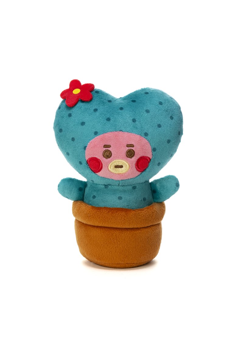 BT21 Little Friends JAPAN Official Baby Cactus Plush Doll 20cm