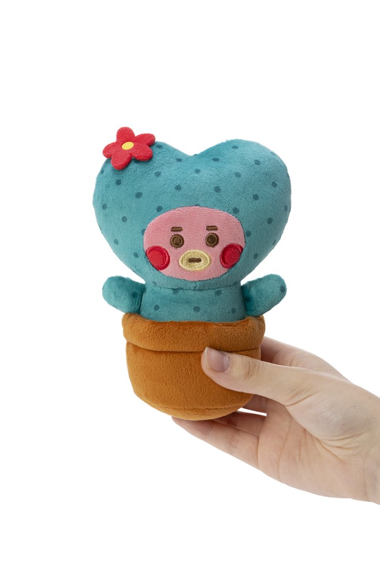 BT21 Little Friends JAPAN Official Baby Cactus Plush Doll 20cm