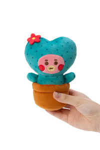 BT21 Little Friends JAPAN Official Baby Cactus Plush Doll 20cm