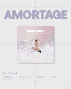 JISOO - AMORTAGE 1st Mini Album Vinyl LP Version