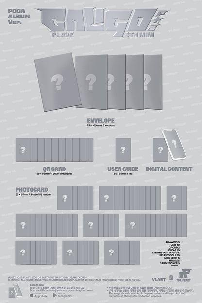 PLAVE - CALIGO PT.2 4th Mini Album POCA Ver.